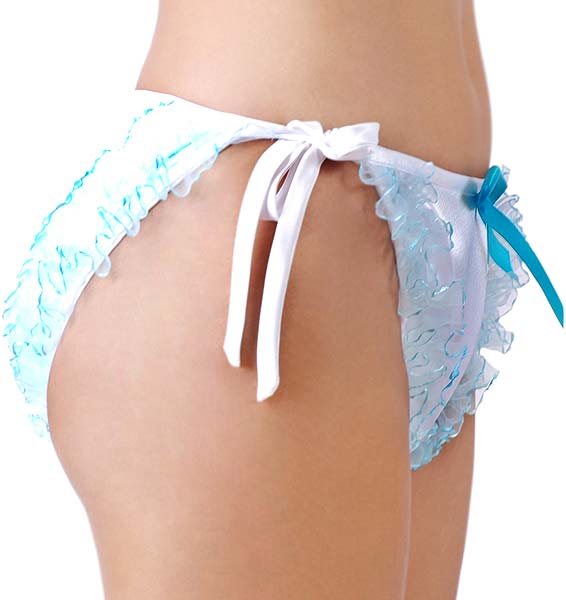 bikini fawn panties with lace 1